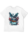 "Phone Off, Focus On" Breathable Soft Cotton T-Shirt – Timeless Casual Look