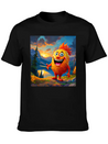 "Step Into A New Dimension Of Style With Our Dynam Casual Graphic T-Shirt – Simple And Comfortable Daily Wear