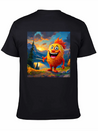 "Step Into A New Dimension Of Style With Our Dynam Casual Graphic T-Shirt – Simple And Comfortable Daily Wear