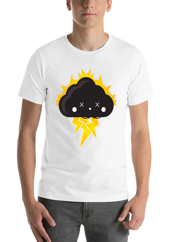STORM! Casual Graphic T-Shirt – Simple And Comfortable Daily Wear