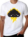 STORM! Casual Graphic T-Shirt – Simple And Comfortable Daily Wear