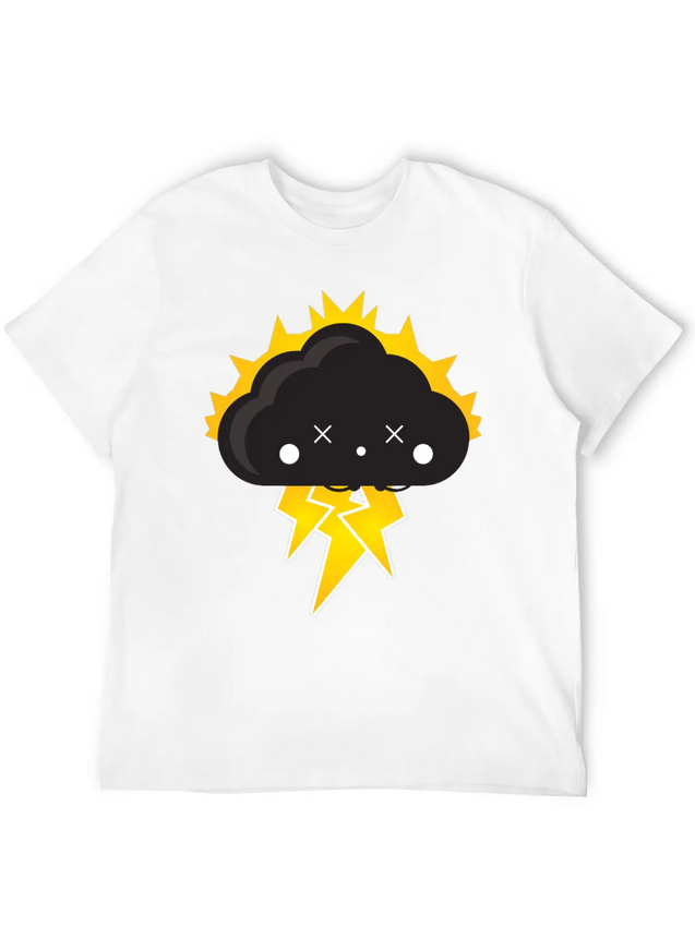 STORM! Casual Graphic T-Shirt – Simple And Comfortable Daily Wear