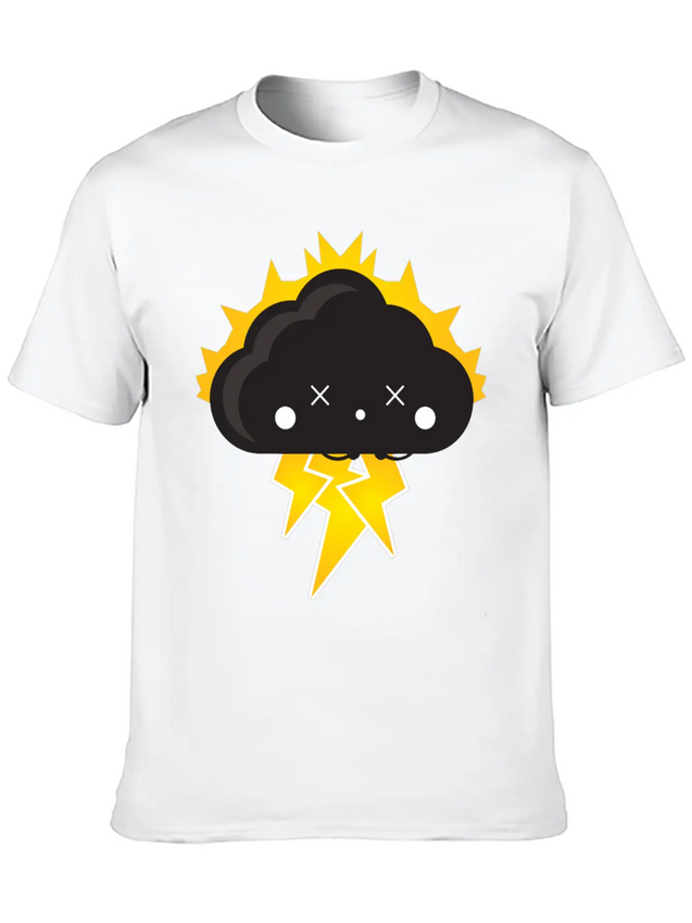 STORM! Casual Graphic T-Shirt – Simple And Comfortable Daily Wear