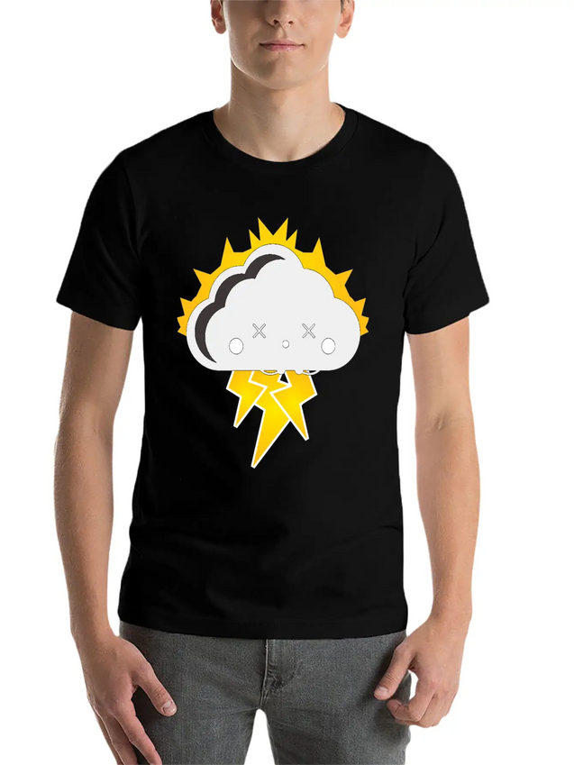 STORM! Casual Graphic T-Shirt – Simple And Comfortable Daily Wear