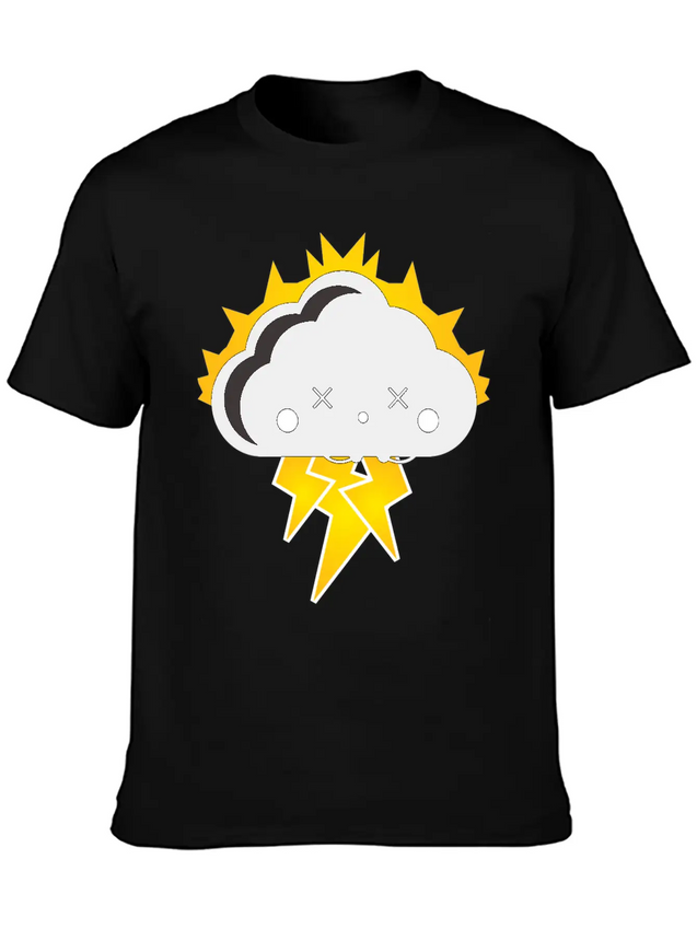STORM! Casual Graphic T-Shirt – Simple And Comfortable Daily Wear