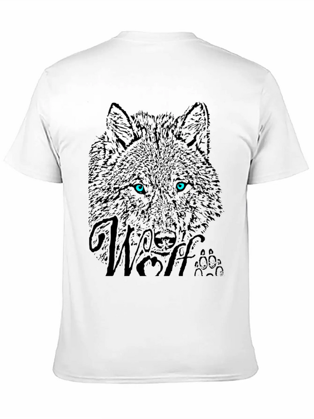 The Wolfskopf Wolf Casual Graphic T-Shirt – Simple And Comfortable Daily Wear