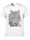 The Wolfskopf Wolf Casual Graphic T-Shirt – Simple And Comfortable Daily Wear