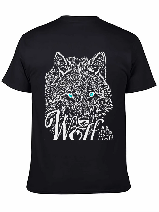 The Wolfskopf Wolf Casual Graphic T-Shirt – Simple And Comfortable Daily Wear