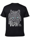 The Wolfskopf Wolf Casual Graphic T-Shirt – Simple And Comfortable Daily Wear