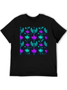 "Vibrant Petal Lights Comfortable Minimalist Graphic Tee – Summer Style Essential