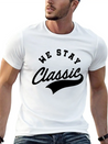 We Stay Classic Casual Graphic T-Shirt – Simple And Comfortable Daily Wear