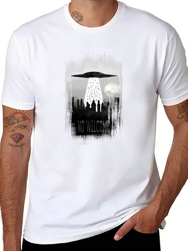 Welcome Casual Graphic T-Shirt – Simple And Comfortable Daily Wear