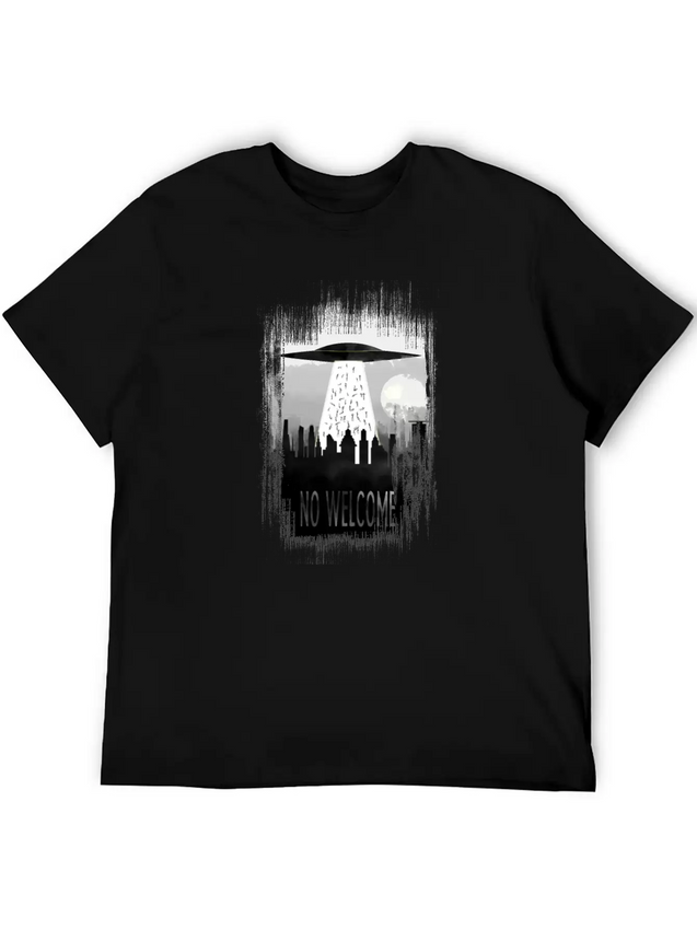 Welcome Casual Graphic T-Shirt – Simple And Comfortable Daily Wear
