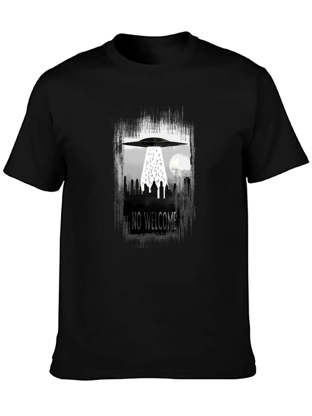 Welcome Casual Graphic T-Shirt – Simple And Comfortable Daily Wear