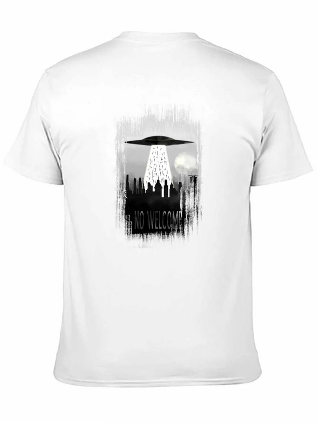 Welcome Casual Graphic T-Shirt – Simple And Comfortable Daily Wear