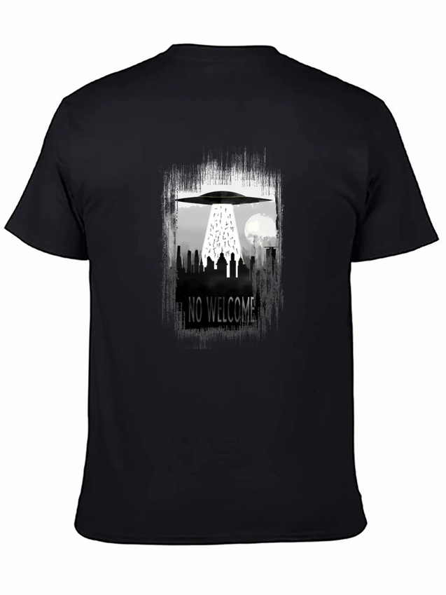 Welcome Casual Graphic T-Shirt – Simple And Comfortable Daily Wear