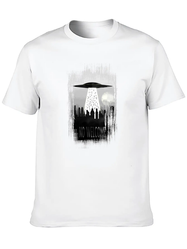 Welcome Casual Graphic T-Shirt – Simple And Comfortable Daily Wear