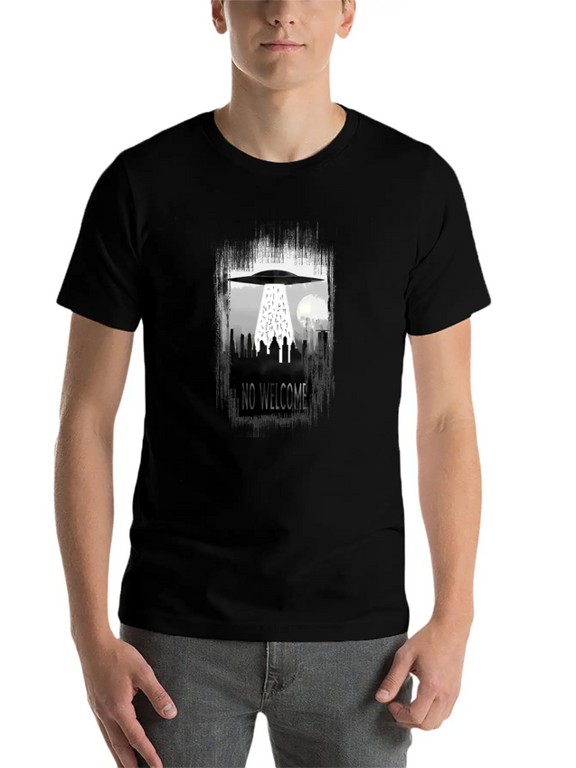 Welcome Casual Graphic T-Shirt – Simple And Comfortable Daily Wear
