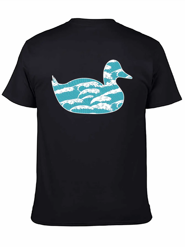 Wind Wave Sea Foam Casual Graphic T-Shirt – Simple And Comfortable Daily Wear