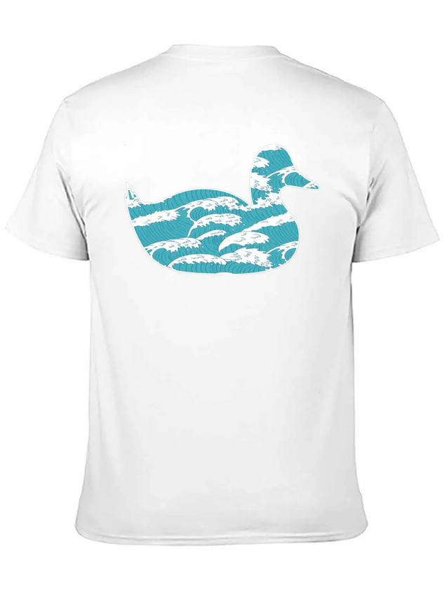 Wind Wave Sea Foam Casual Graphic T-Shirt – Simple And Comfortable Daily Wear