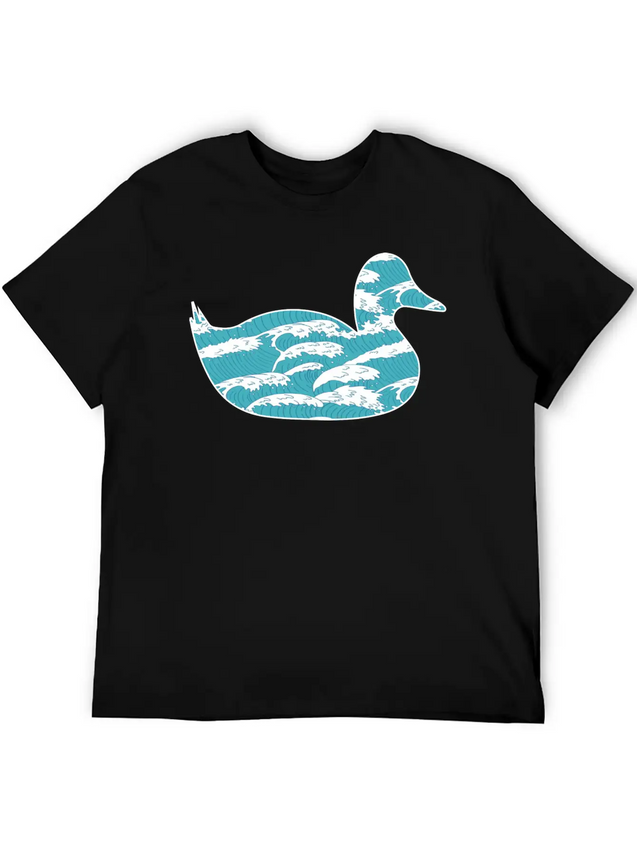 Wind Wave Sea Foam Casual Graphic T-Shirt – Simple And Comfortable Daily Wear