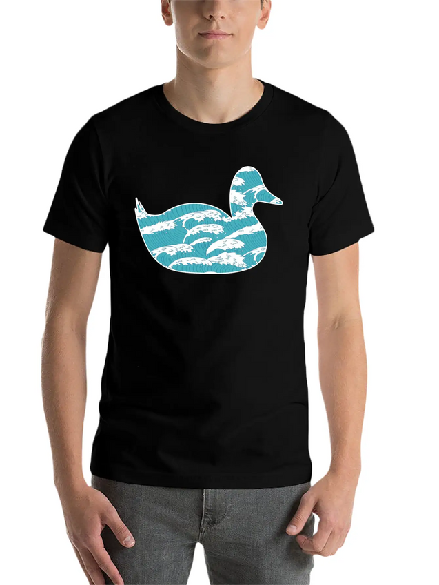 Wind Wave Sea Foam Casual Graphic T-Shirt – Simple And Comfortable Daily Wear