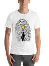 "You Are Unique Just As Your Fingerprints" Breathable Soft Cotton T-Shirt – Timeless Casual Look