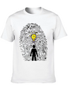 "You Are Unique Just As Your Fingerprints" Breathable Soft Cotton T-Shirt – Timeless Casual Look