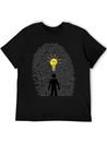 "You Are Unique Just As Your Fingerprints" Breathable Soft Cotton T-Shirt – Timeless Casual Look