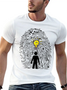 "You Are Unique Just As Your Fingerprints" Breathable Soft Cotton T-Shirt – Timeless Casual Look